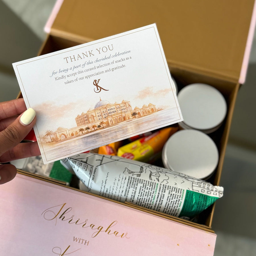 Wedding &in-room hampers
