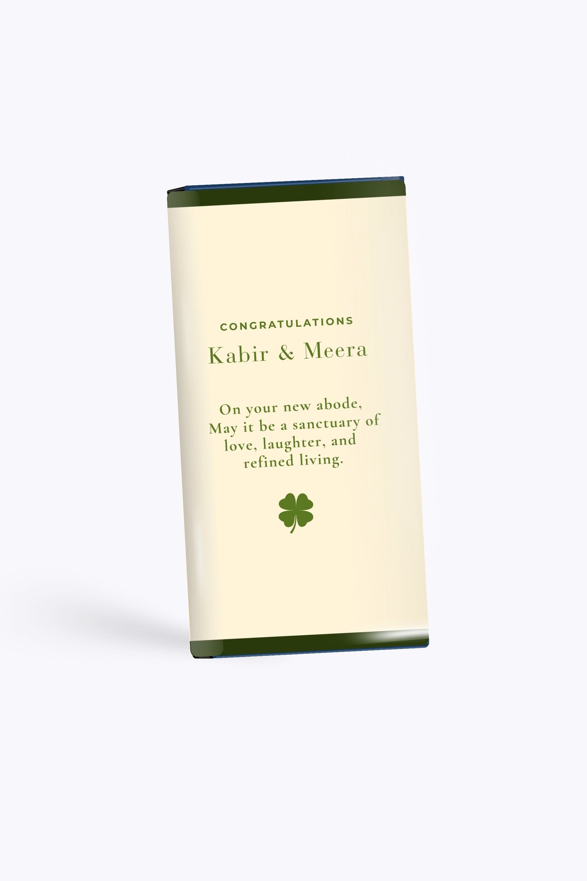 Personalised Housewarming Chocolate