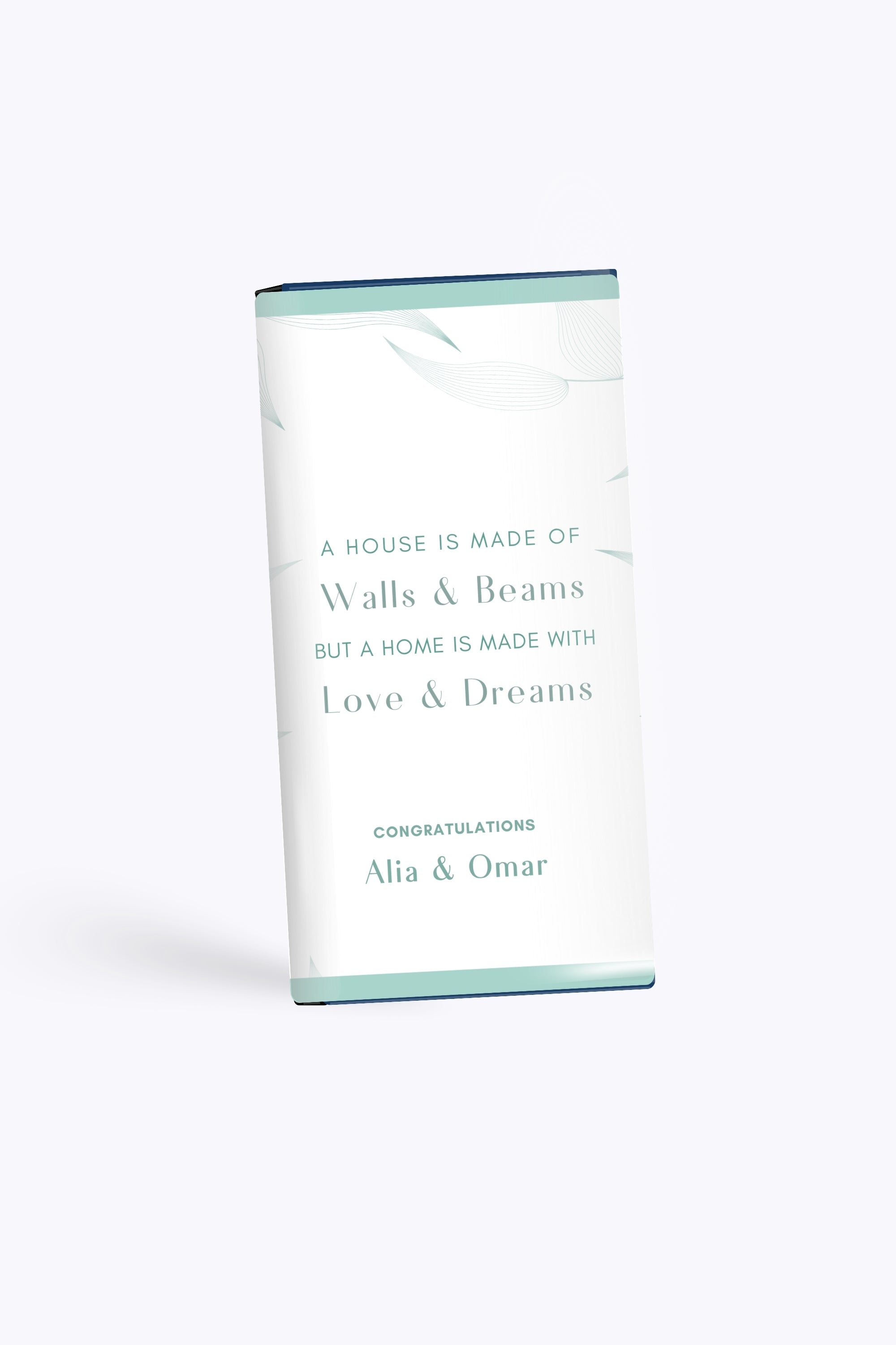 Personalised Housewarming Chocolate