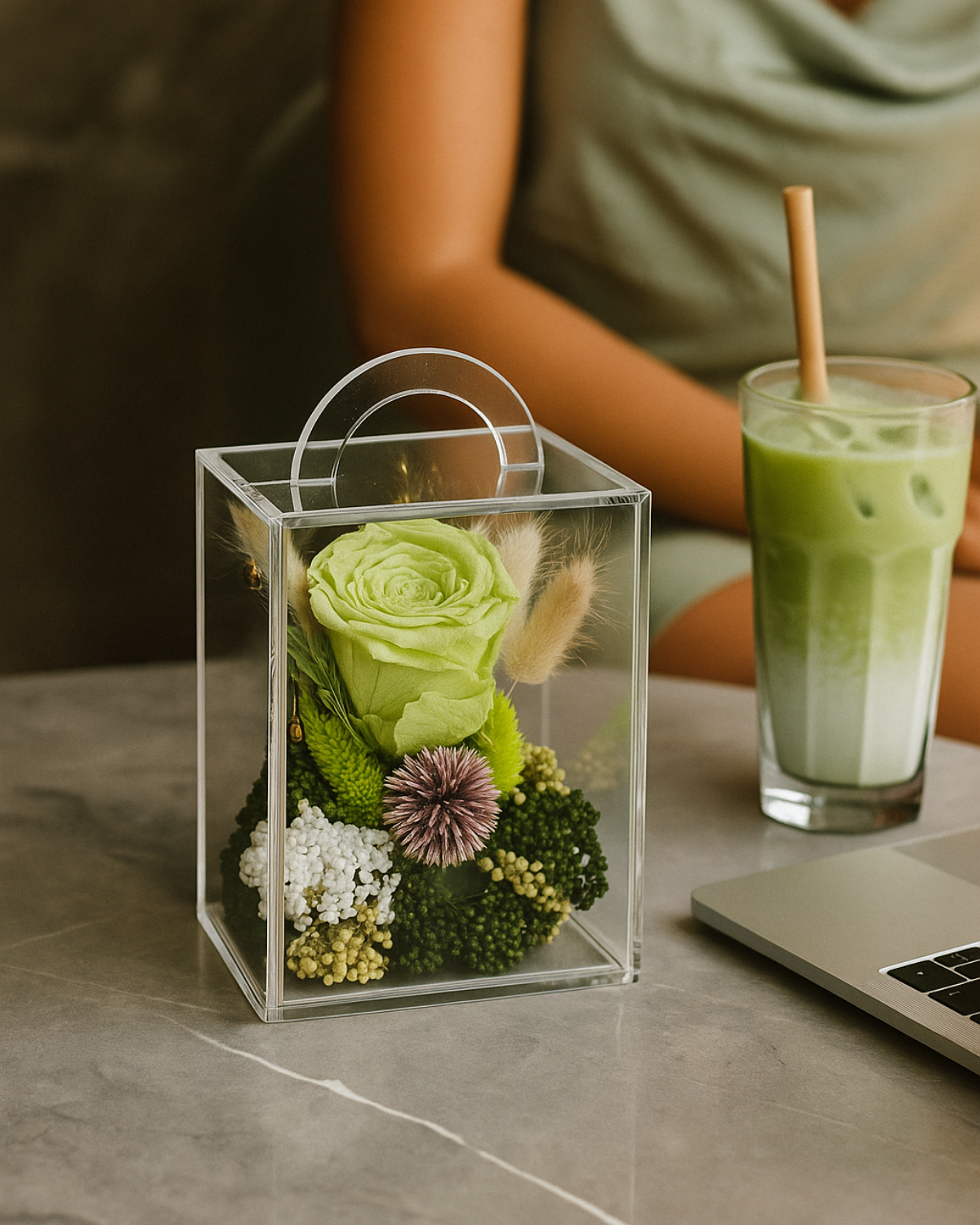 Mini Matcha Bloom