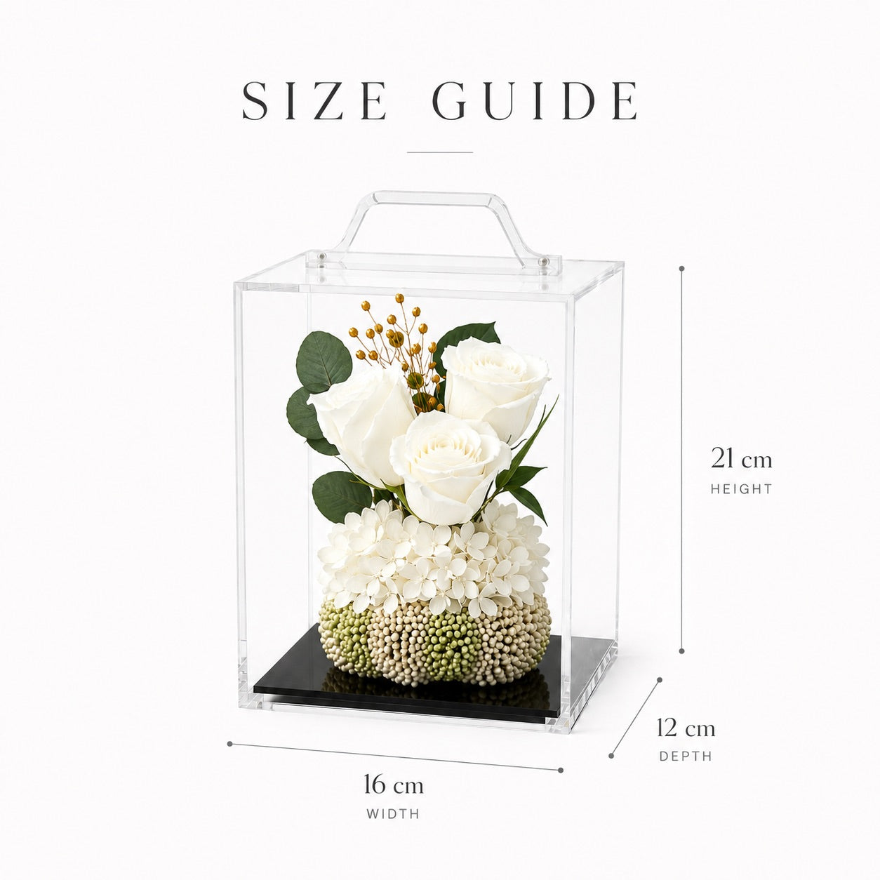Medium White Eternal Bloom