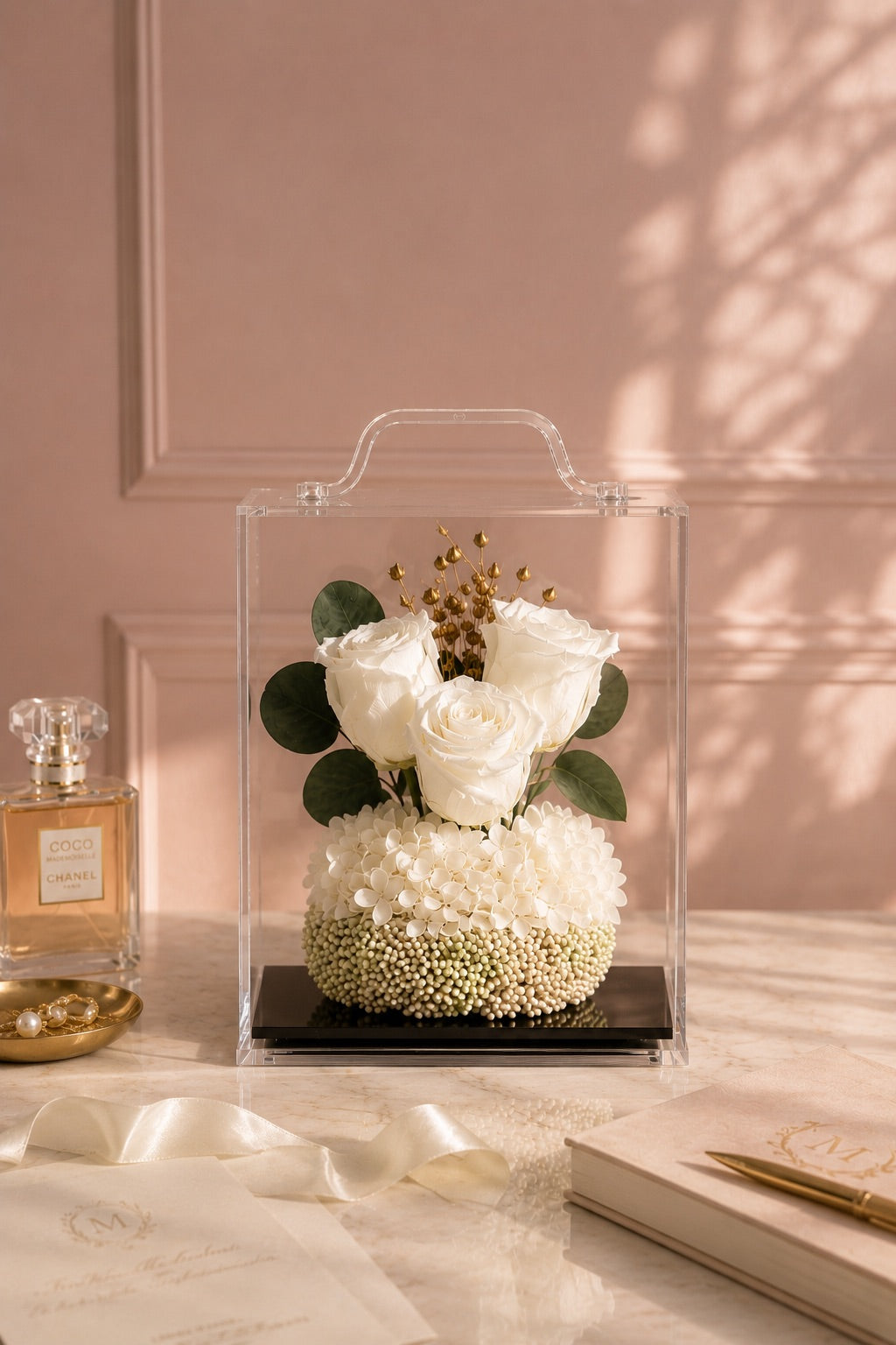 Medium White Eternal Bloom