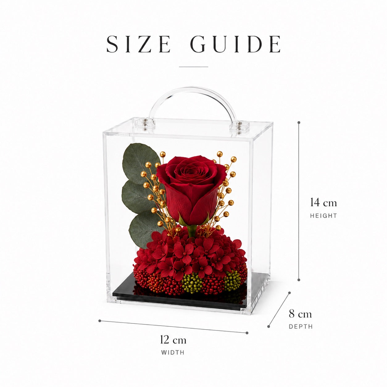 Small Red Eternal Bloom