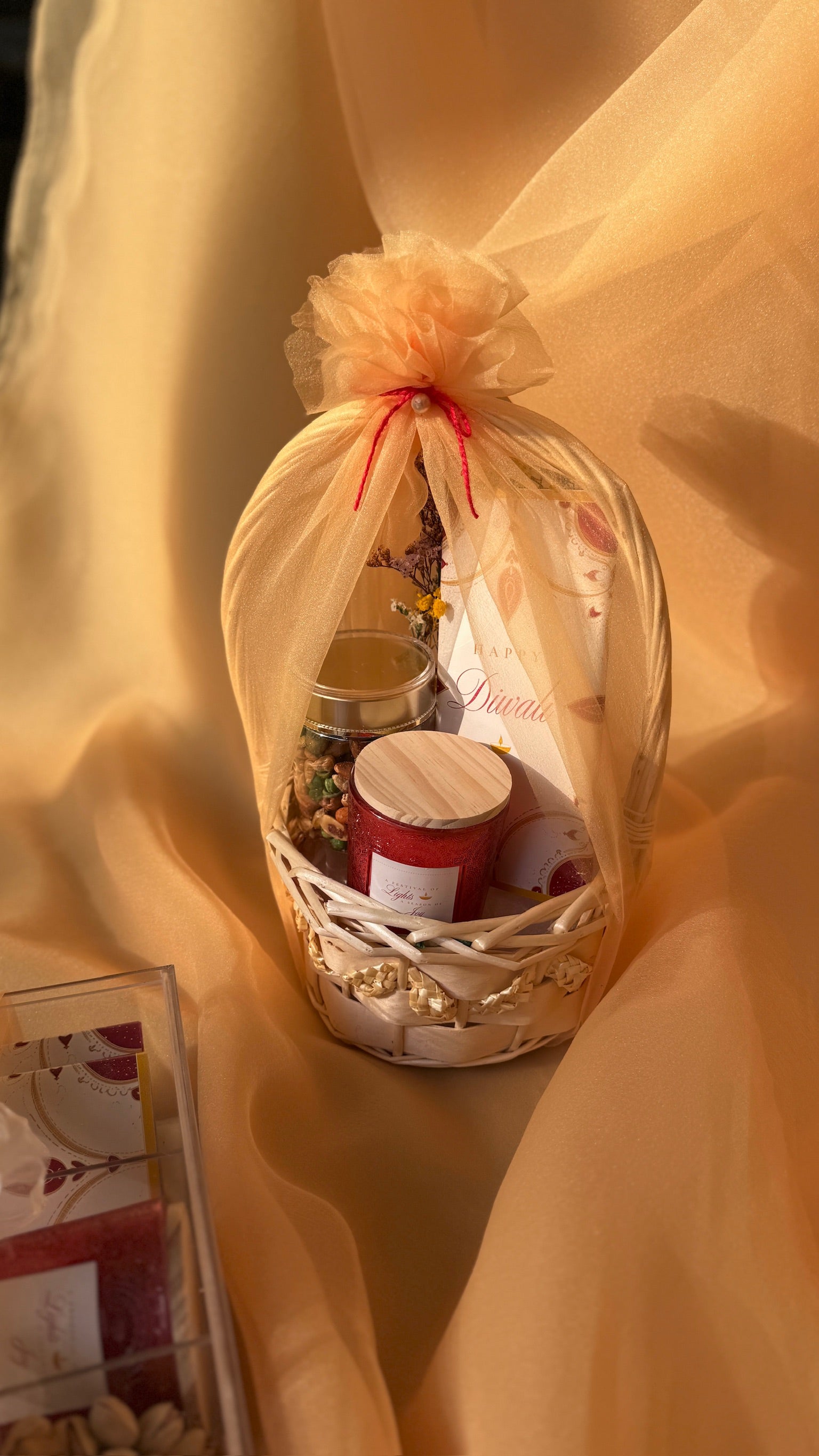 Saffron Gold Basket